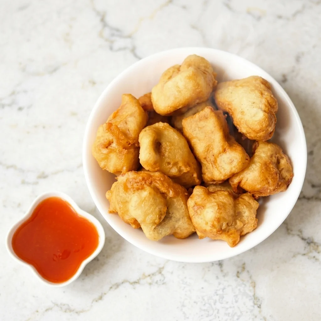 Sweet and Sour Chicken Balls from New Lucky Kitchen in St. Thomas, Ontario
